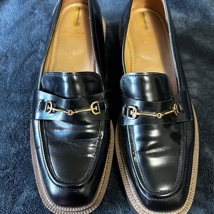 Sam Edelman Chunky Black Loafer